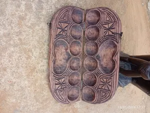 Ayo Game Carved Wood