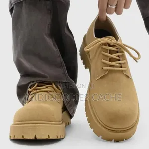 Trendy Suede Chunky Shoes