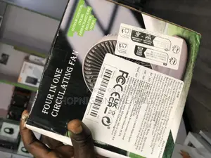 Anirun 4 in 1 Air Circulating Rechargeable Fan