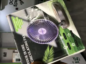 Anirun 4 in 1 Air Circulating Rechargeable Fan