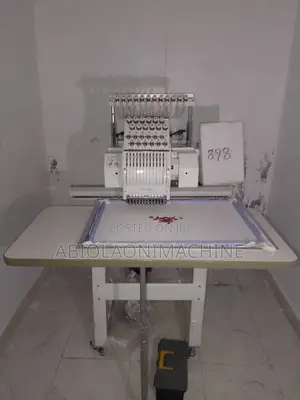 1-Head 12-Needle Monogram / Embroidery Machine (400×600mm)