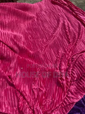 Stone Pleated Plain Sunray