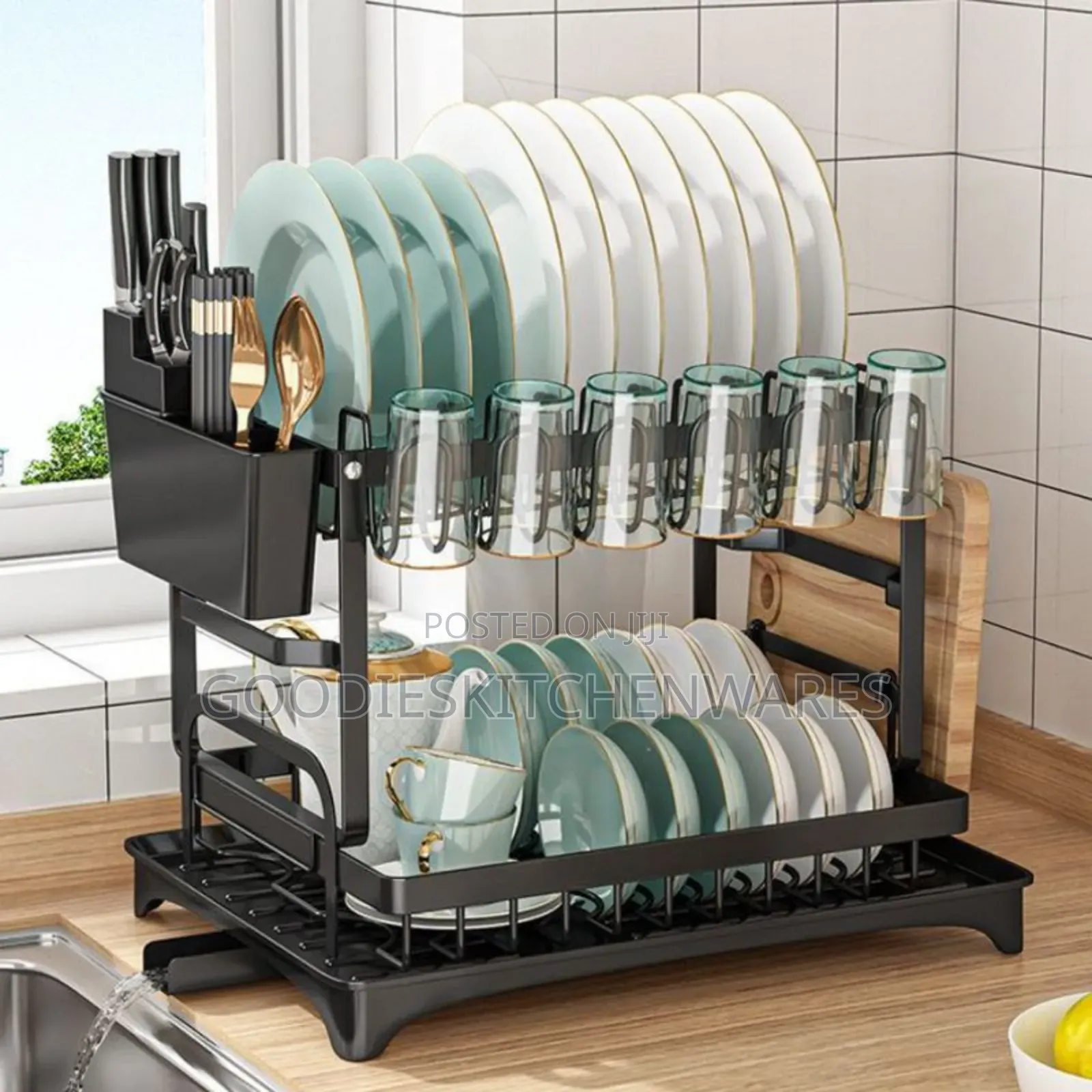 Two Layer Plate Rack / Two Step Dish Rack