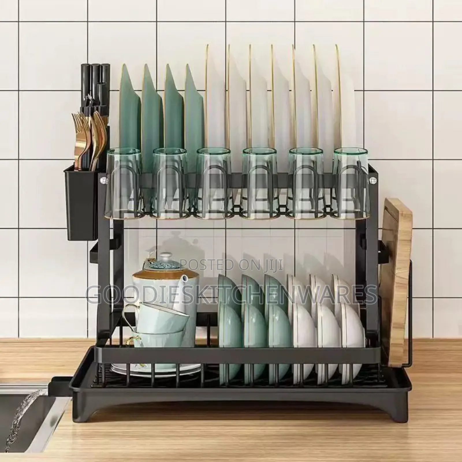 Two Layer Plate Rack / Two Step Dish Rack