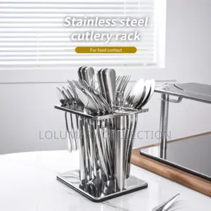 24pcs Stainless Steel Silver Cutlery Set Fork Spoon Knife Set