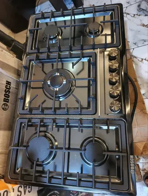 Original Bosch 90cm Built-in Gas Cooker Hob 5 Burnes Stainless Steel