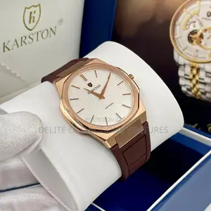 Karton Chain Watch and Rubber Watch