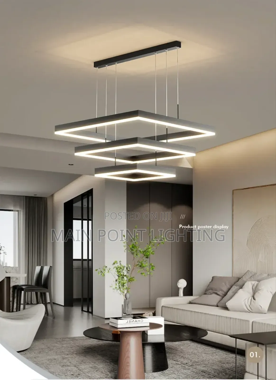 Modern 3 Step Light