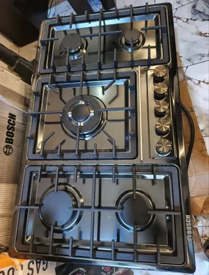 Quality Bosch 90cm Built-in Gas Cooker Hob 5 Burners Automatic (Copper