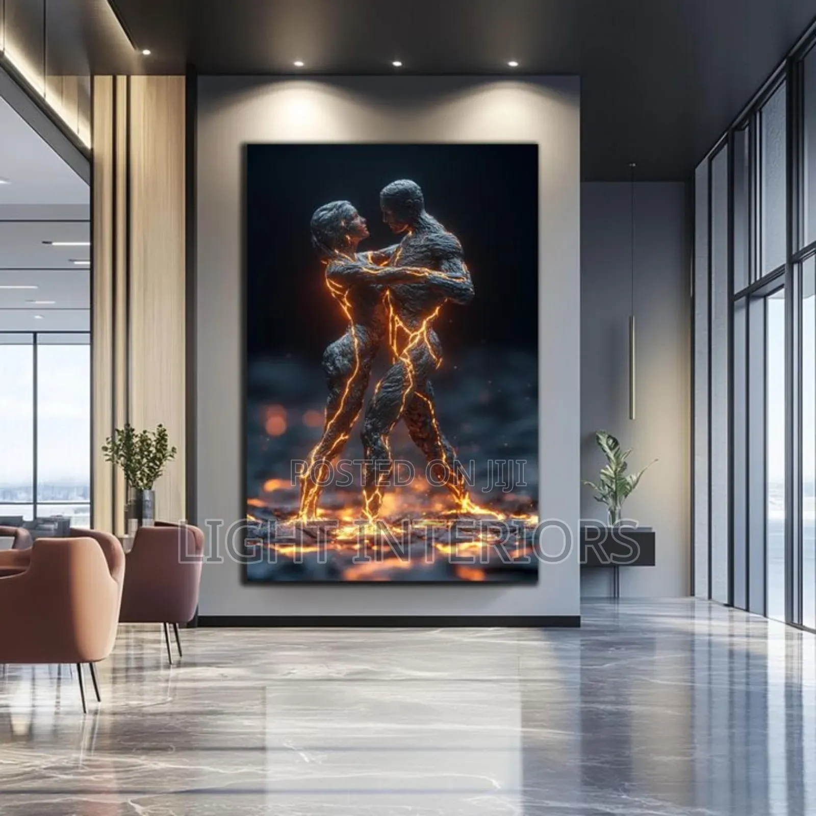 Romantic Abstract Art Frames