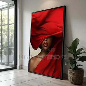 36 X 60 Inche Large Boss Lady Art Frame With Acrylic Glass