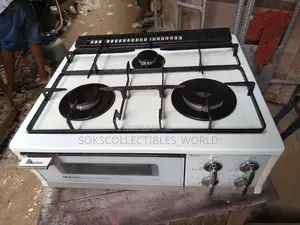 3 Face Table Top Gas Cooker + Oven