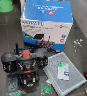 Three Lens Solar Smart Camera Essecoud