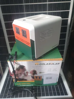Powerful Colar 1000pro Solar Generator With 200w Solar Panels