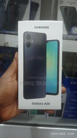 New Samsung Galaxy A06 128 GB Black