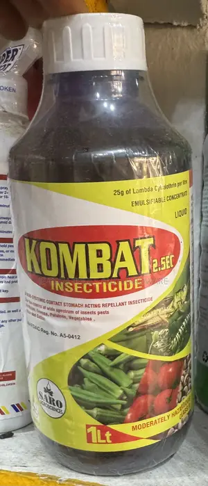 1-liter Bottle Of Kombat 2.5 Ec Insecticide