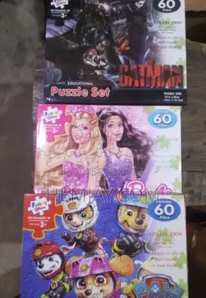 Children Puzzle Games Set . "Rearrange