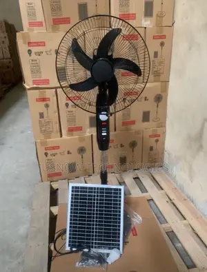 Solar Rechargeable Fan