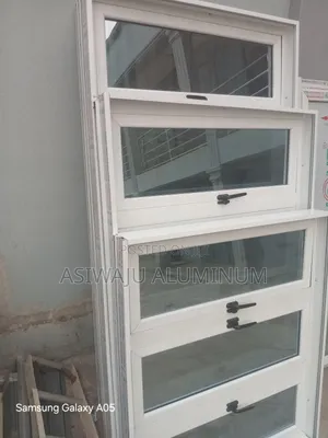 White Casement Window