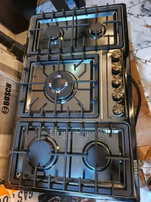 High Quality Bosch Built-in Automatic 5 Burners Gas Cooker Hob 60x90cm