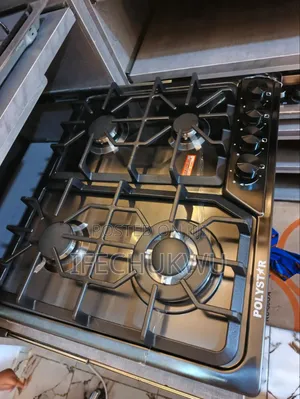 Original Polystar 60cm Built-in Luxury 4 Burners Gas Cooker Hob Copper
