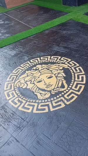 Concrete Stamp Floor Painting