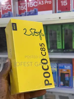 New Xiaomi Poco C85 4G 256 GB Black