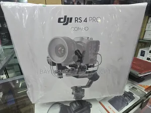 Dji Rs 4 Pro Combo, 3-axis Gimbal Stabilizer For Cameras