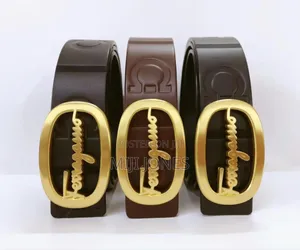 *Salvatore Ferragamo  Leather Belt – Classic Style, Luxe Look*