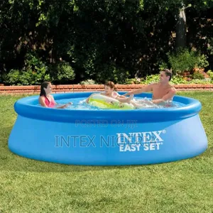 Intex Inflatable Easy Set Swimming Pool ( 10ft X 24 Inches )