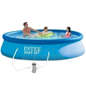 Intex Inflatable Easy Set Swimming Pool ( 12ft X 30 Inches )