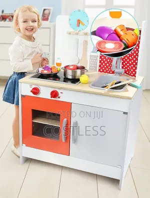 Classic Kitchen Set, a Pretend Play Kitchen for Children