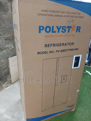 Polystar Frost Guard Inverter Side-by-Side Refrigerator
