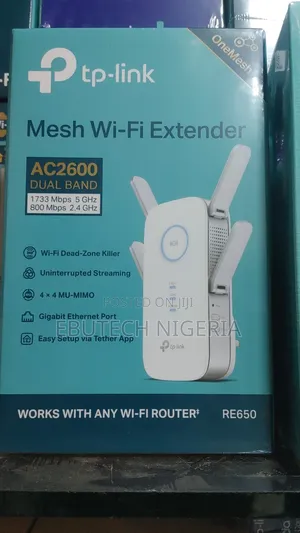 Tp-Link Re650 Ac2600 Wi-Fi Extender