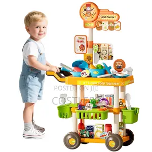Playhouse Tool Cart Toy Set for Children.