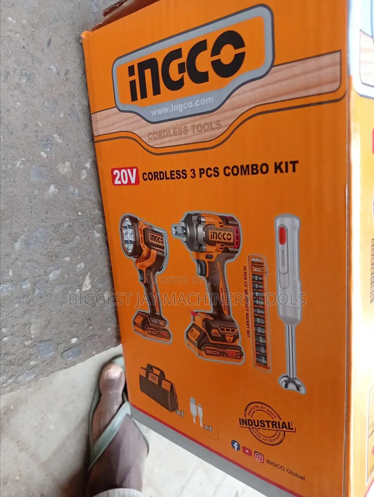 Impact Wrench Cordless Combo