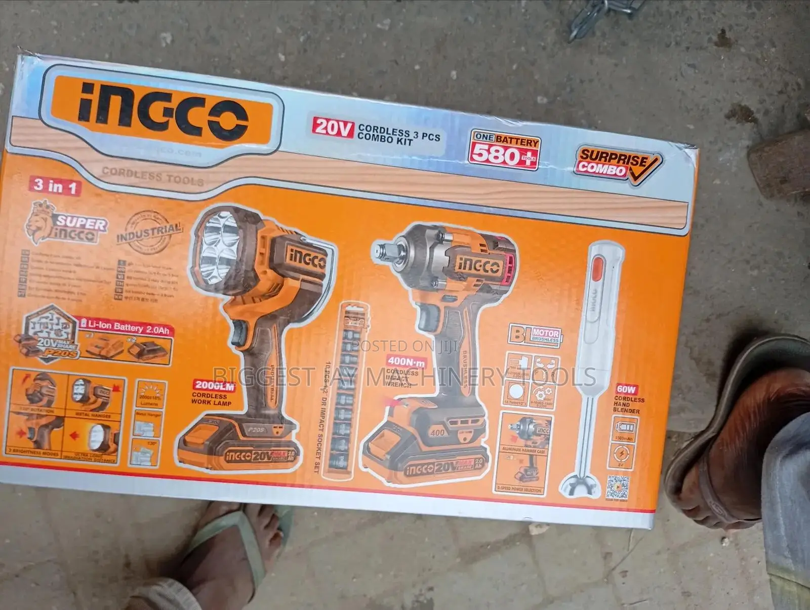 Impact Wrench Cordless Combo