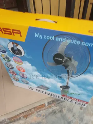 Brand New Qasa 18inch Rechargeable Fan