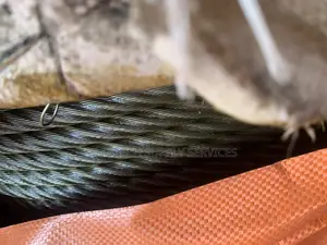 11mm Black Steel Wire Rope