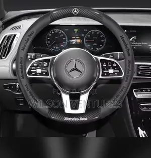High Quality Mercedes Benz Steering Cover Carbon Fiber