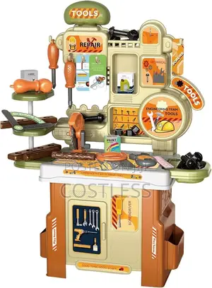 Children's Pretend Play Tool Bench Set