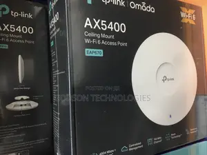 Tp-Link Eap670 Ax5400 Ceiling Mount Wifi 6 Access Point