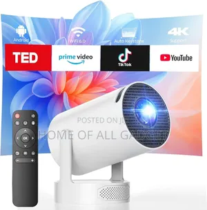Portable Projectors Support 1080p , Rechargeable Battery.