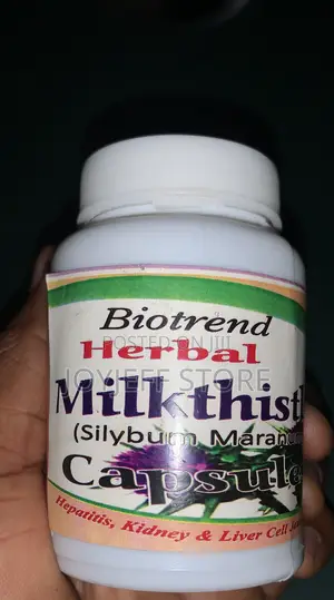 Herbal Milkthistle Capsule : Promotes Liver Function