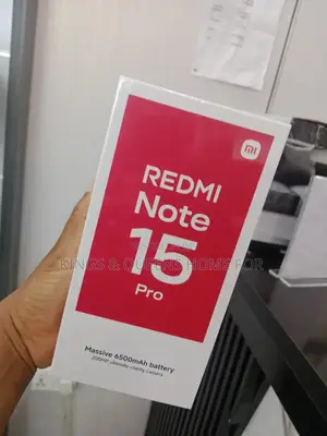New Xiaomi Redmi Note 15 Pro 512 GB Black