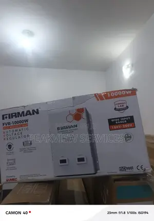 Firman Fvr-10000w Wall Stabilizer Rated 10000watts