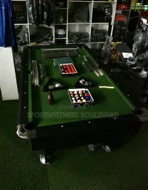 Quality Marble 8ft Foreign Snooker Board With Full Accessories