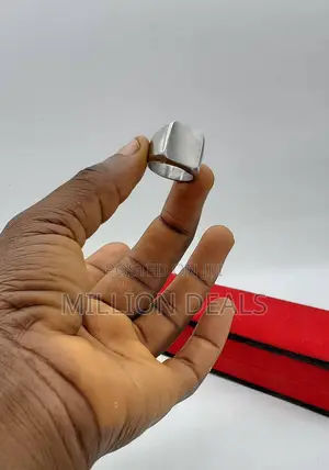 Star Classic Silver Steel Men's Ring