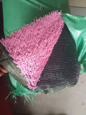 Artificial Carpet Grass Available Pink 15mm