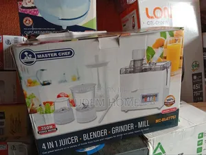 Master Chef 4 in 1 Juicer Blender Grinder and Mill